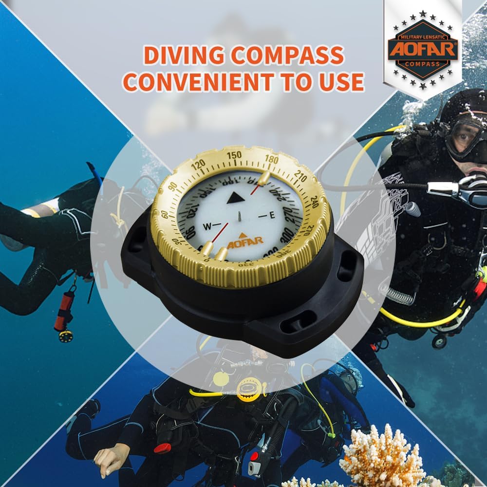 AF-Q60B Dive Wrist Compass