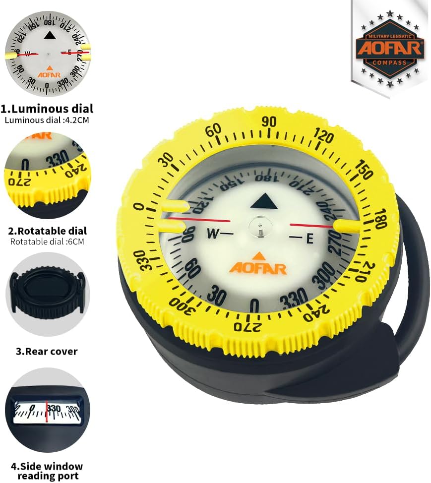 AF-Q60C Dive Wrist Compass