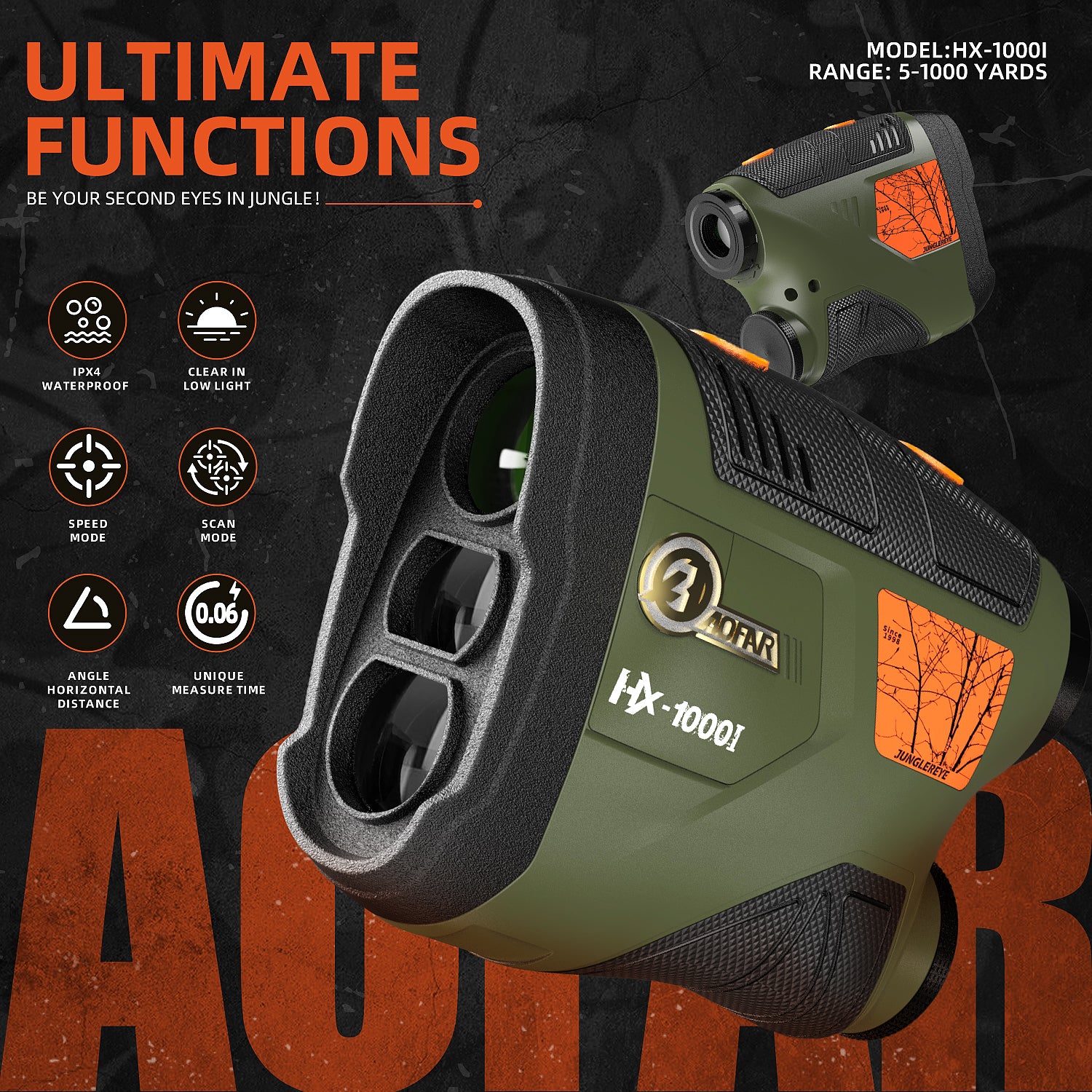 AOFAR HX1000 LASER RANGEFINDER