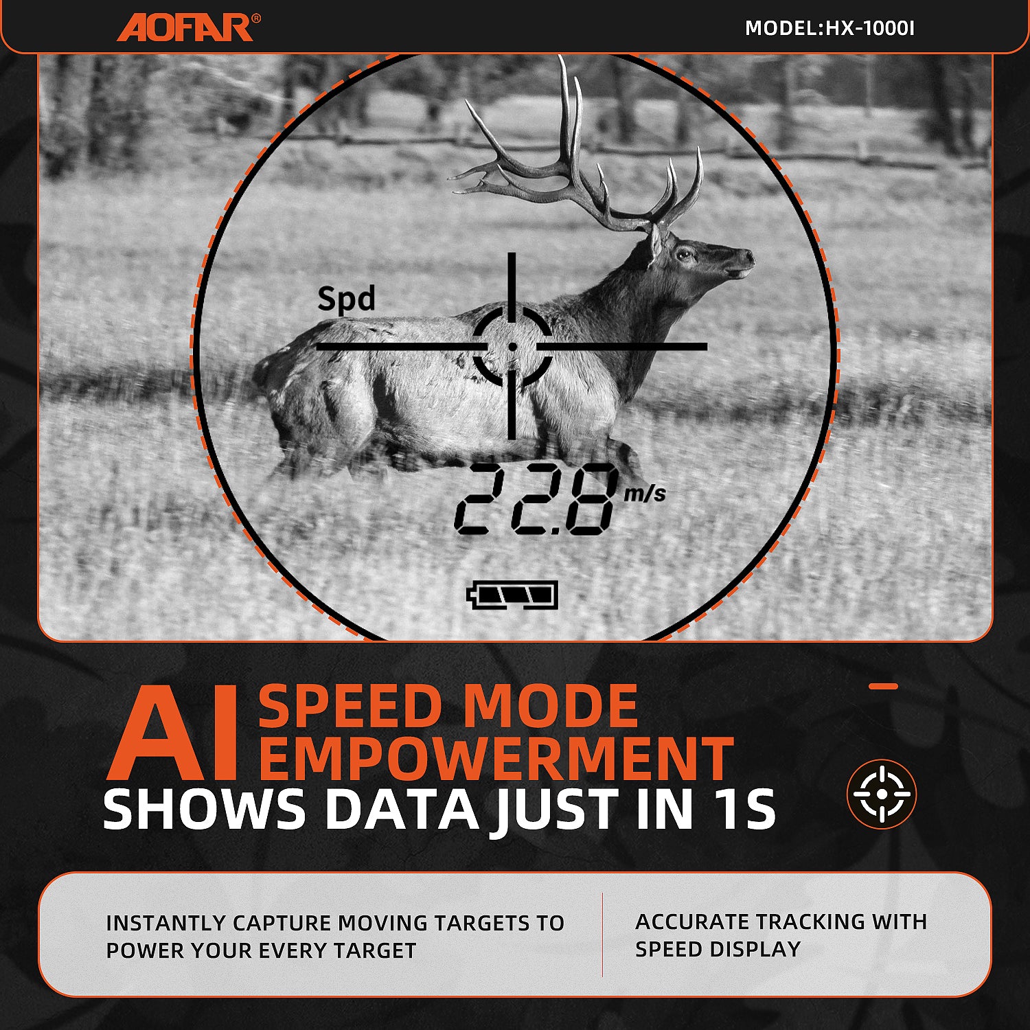 AOFAR HX1000 LASER RANGEFINDER