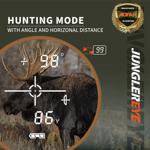 HX-1100V Rangefinder for Hunting Archery